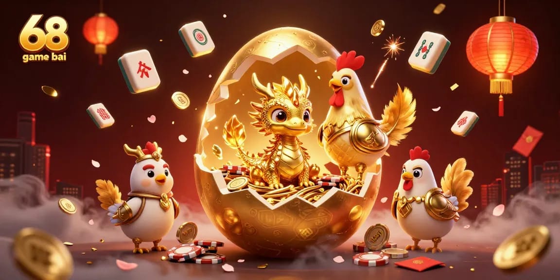 Experience thrilling wins with 68 game bai at a vibrant online casino featuring golden dragon delights.