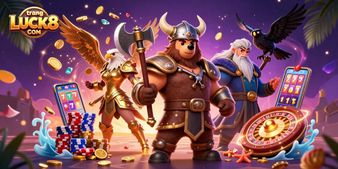 Experience thrilling gameplay at trang LUCK8 COM with vibrant slots and dynamic combat-ready characters.