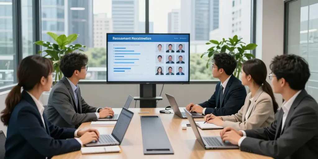 eltz-personal.de - Teamarbeit im modernen Büro zur Rekrutierung von Talenten.
