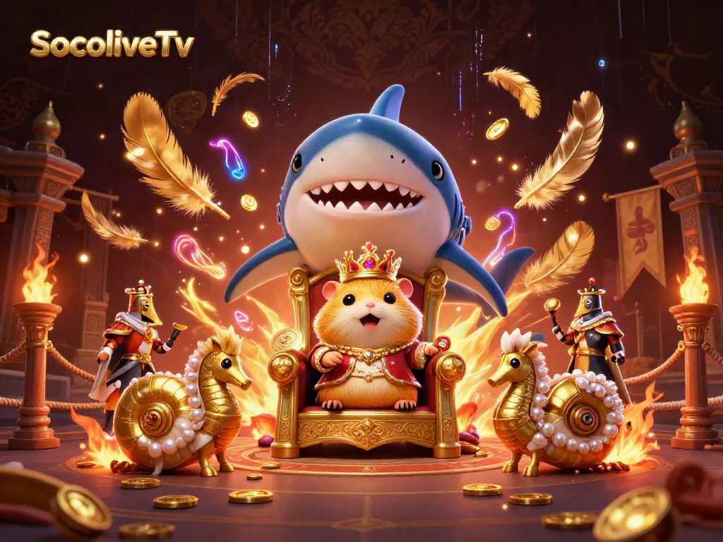 Experience thrilling action with SocoliveTv in this vibrant 3D casino world packed with energy and excitement.