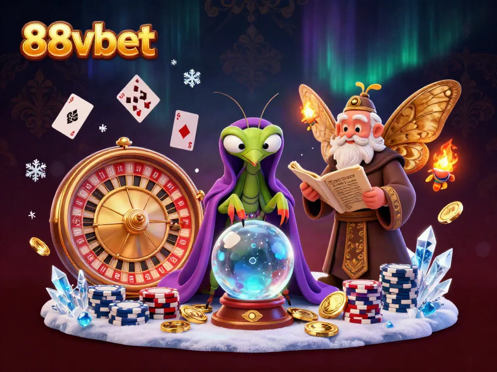 Engage with thrilling gameplay at 88vbet as the fortune teller reveals winning strategies amidst vibrant casino elements.