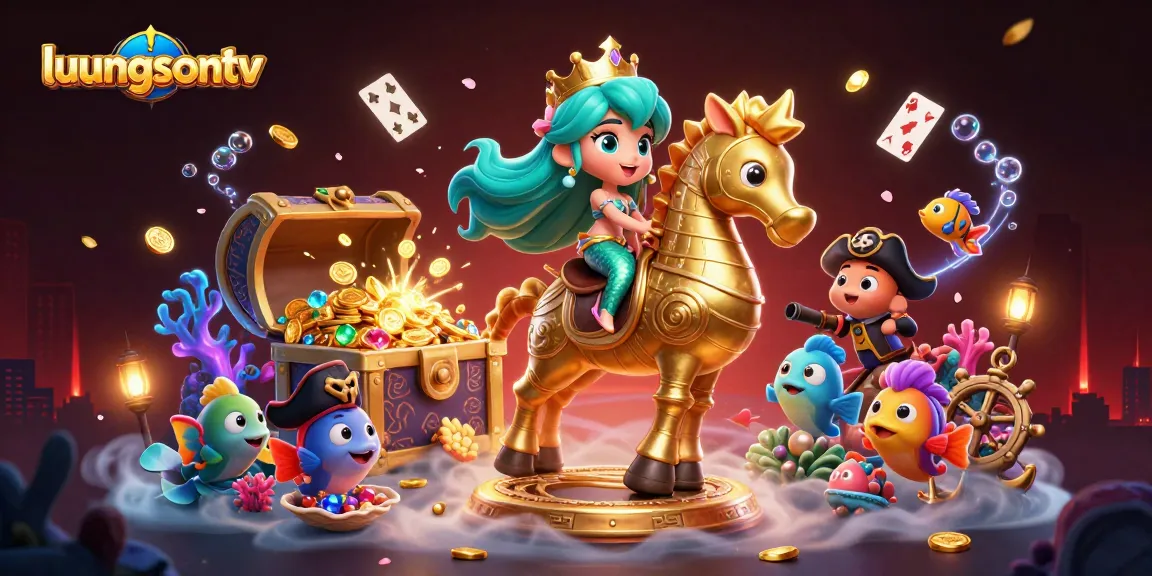 Experience the top-tier betting action at luongsontv with vibrant scenes from the underwater casino world