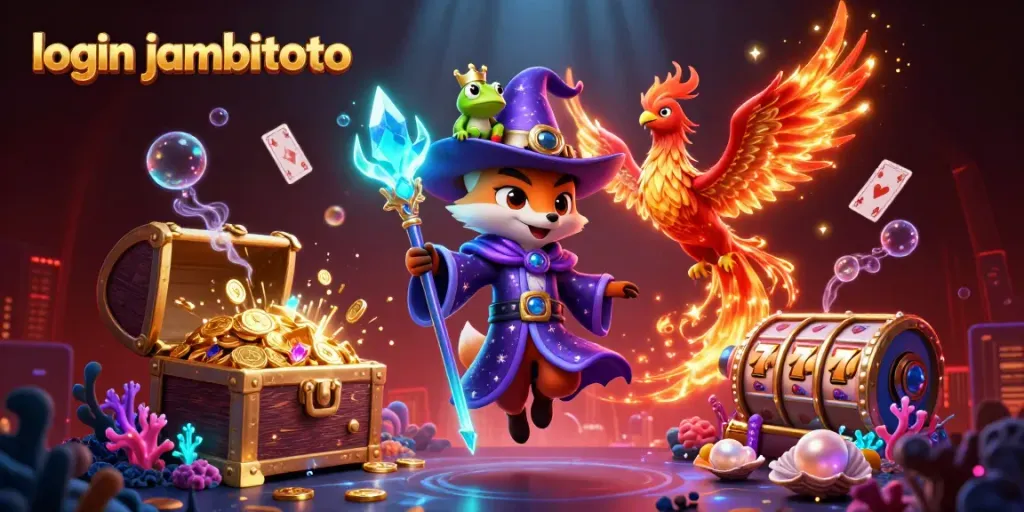 Immerse in the excitement as you login jambitoto to a mystical casino world with wizards and rich gaming elements.