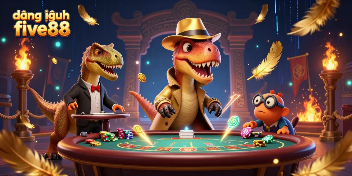 Experience đăng nhập five88 thrills with a velociraptor card counter and a stegosaurus pit boss.