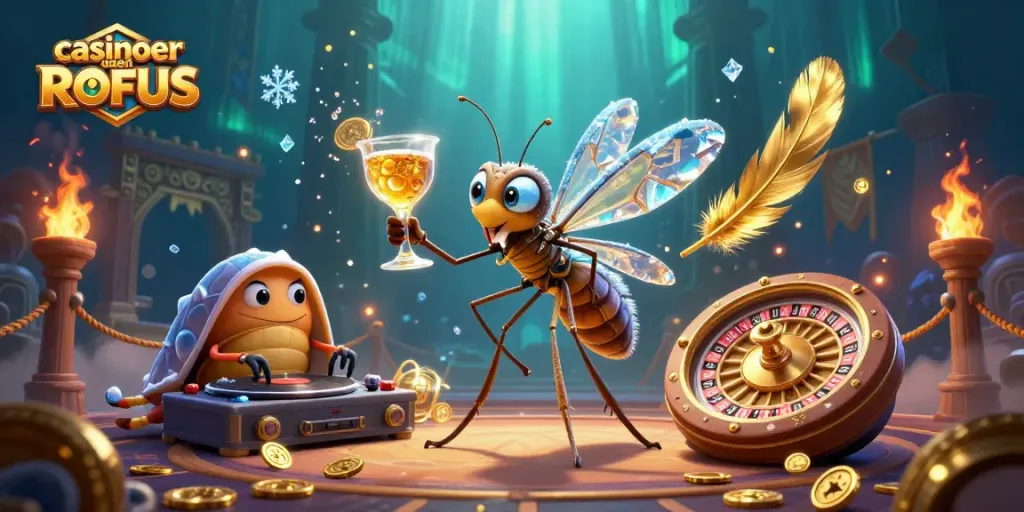 Experience the excitement of casinoer uden ROFUS with unique characters and vibrant gaming elements.