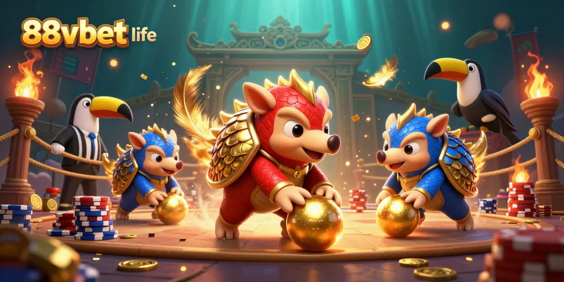 Engage with 88vbet life through dynamic pangolin rivals in a thrilling casino scene filled with action!