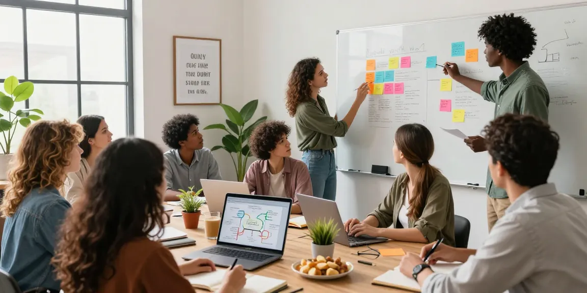 Praktische Tipps zur Persönlichkeitsentwicklung in einem inspirierenden Workshop-Setting.