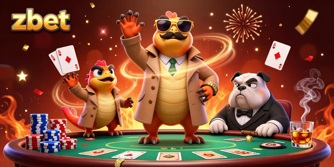 Engage in the casino with zbet as three raptors humorously disguise themselves to enter a VIP lounge.