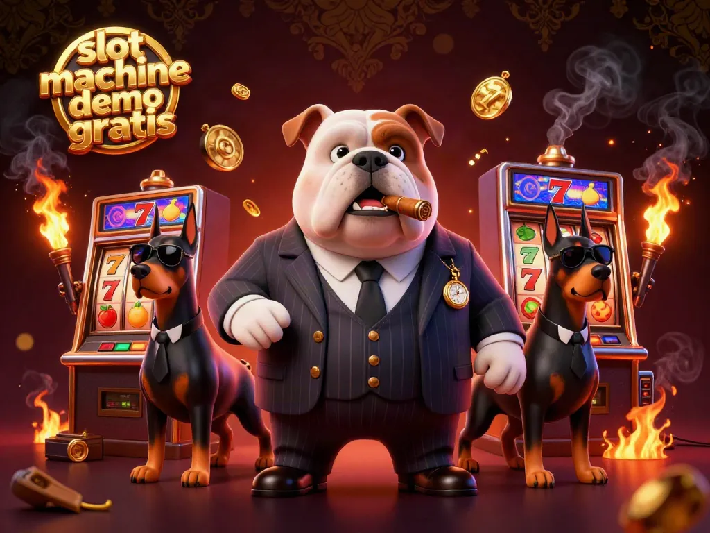 Experience thrilling slot machine demo gratis with cartoon mafia characters and dynamic gameplay elements.