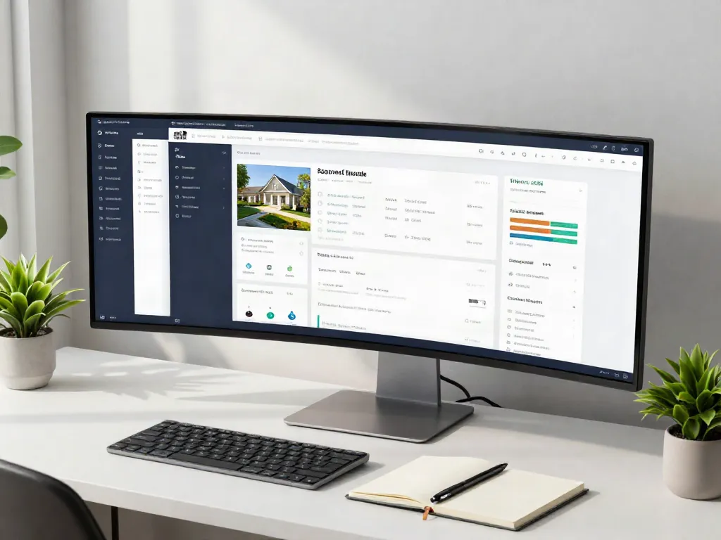 Immobilienmakler in Berlin nutzen moderne Software-Lösungen zur Immobilienverwaltung.