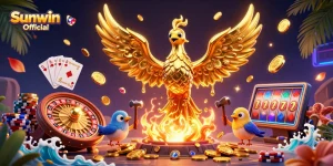 Spin for wins with Sunwin Official at the colorful online casino, where gold coins cascade and fortune awaits!