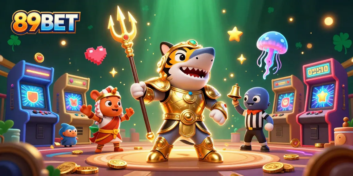 Experience thrilling gameplay with 89BET showcasing exciting underwater adventures and arcade excitement.