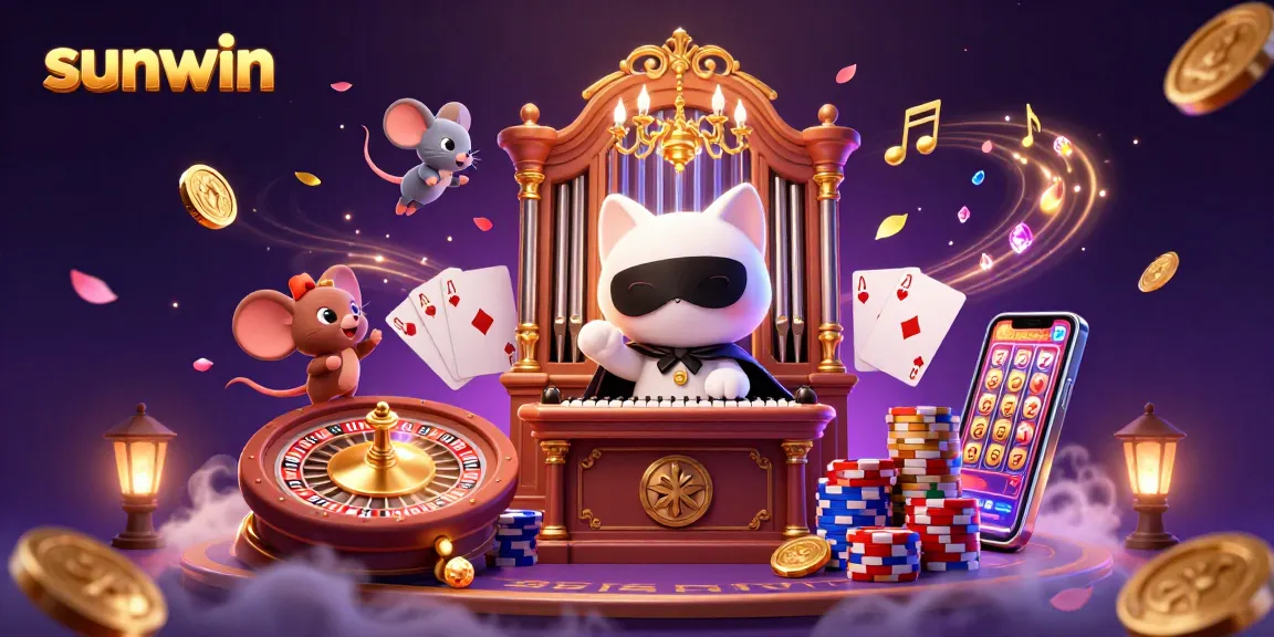 Experience thrilling moments at Sunwin's casino with captivating characters and rich gaming elements.