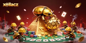 Experience thrilling wins and gold rewards with xoilacz, showcasing a fun-filled casino environment.