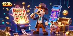 Play exciting casino games at 123b with vibrant 3D illustrations and jackpot explorations.